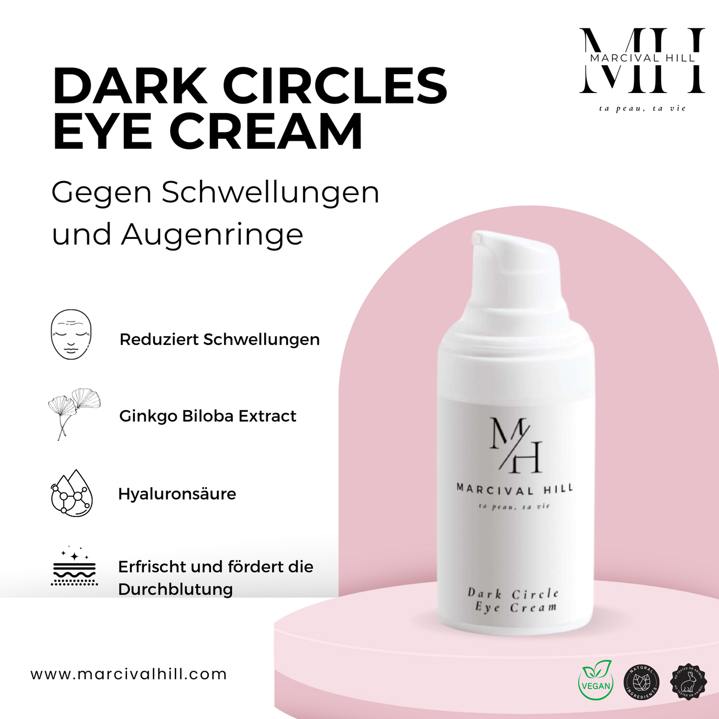 Marcival Hill Dark Circles Eye Cream