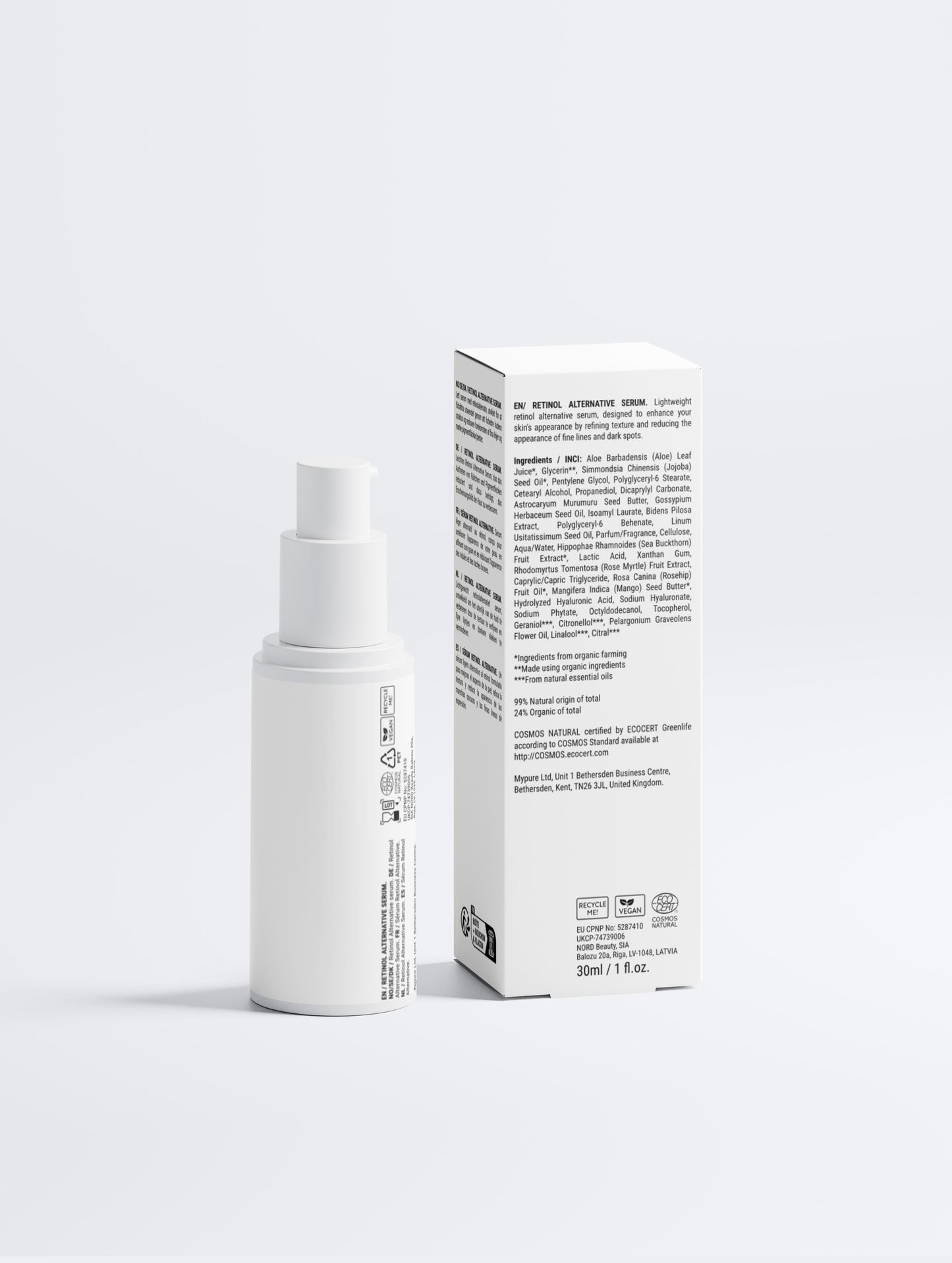 Marcival Hill Premium Natural Retinol Serum (Plant Powered)