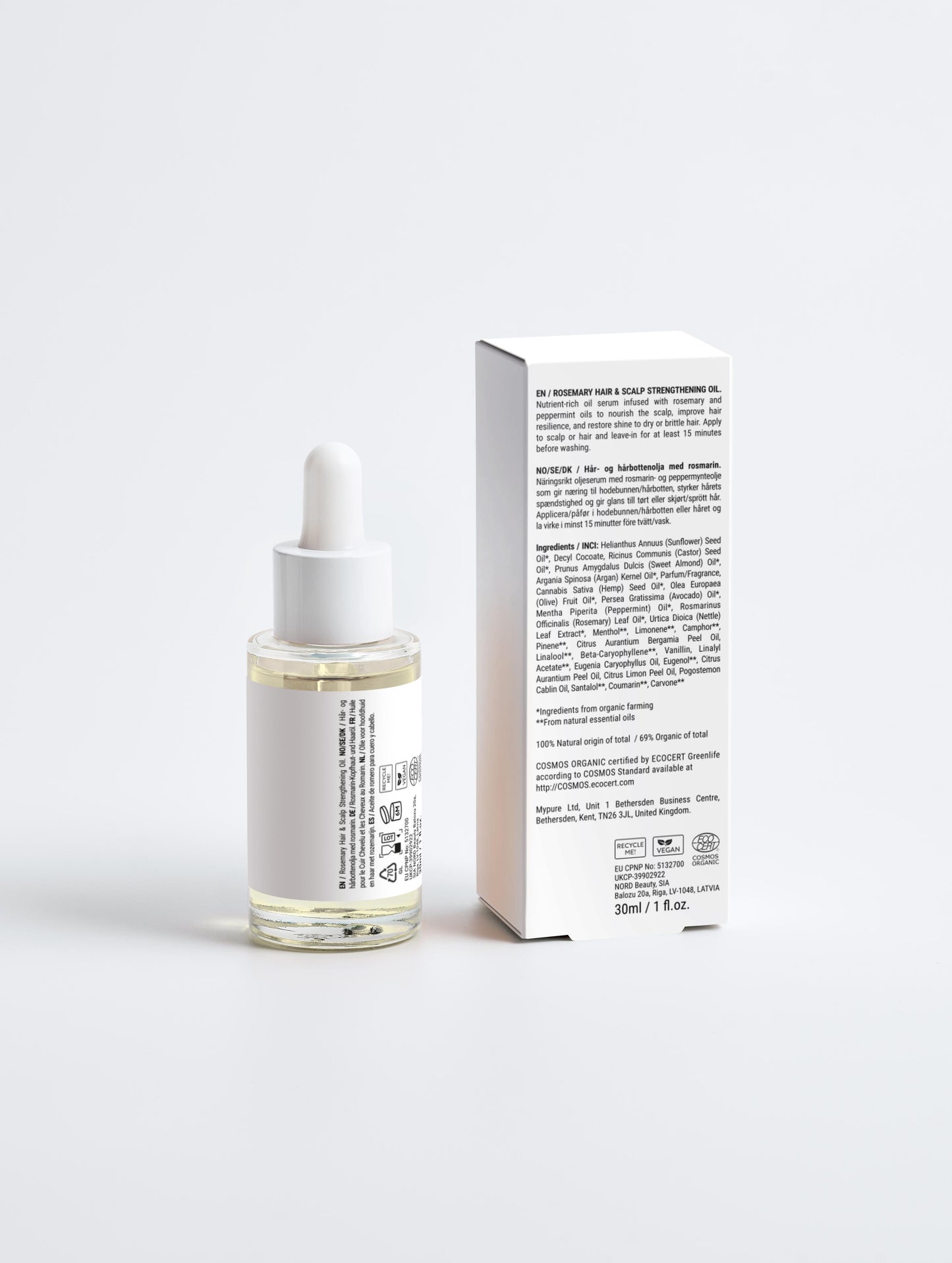 Marcival Hill Strength & Growth Rosemary Hair Oil