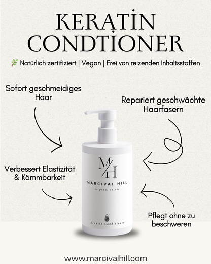 Marcival Hill Beautiful Hair: Keratin Conditioner