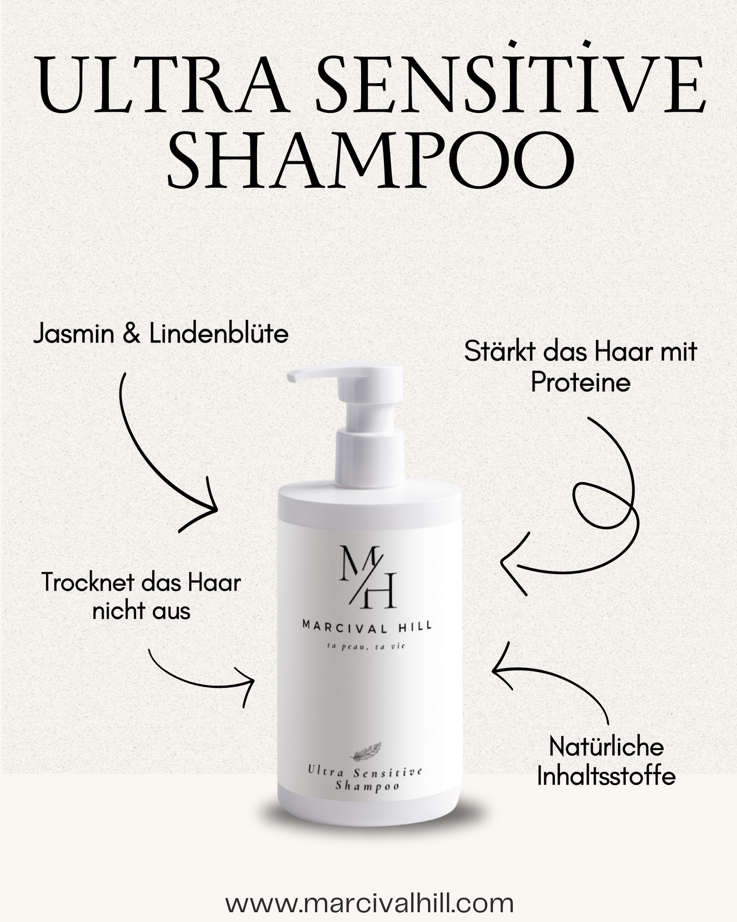 Senstive Protein Hair Bundle (Für kräftiges und gesundes Haar)