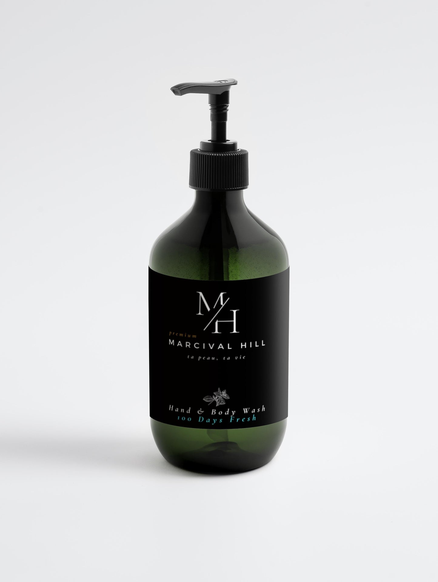 Marcival Hill Premium Body Wash: 100 Days Fresh