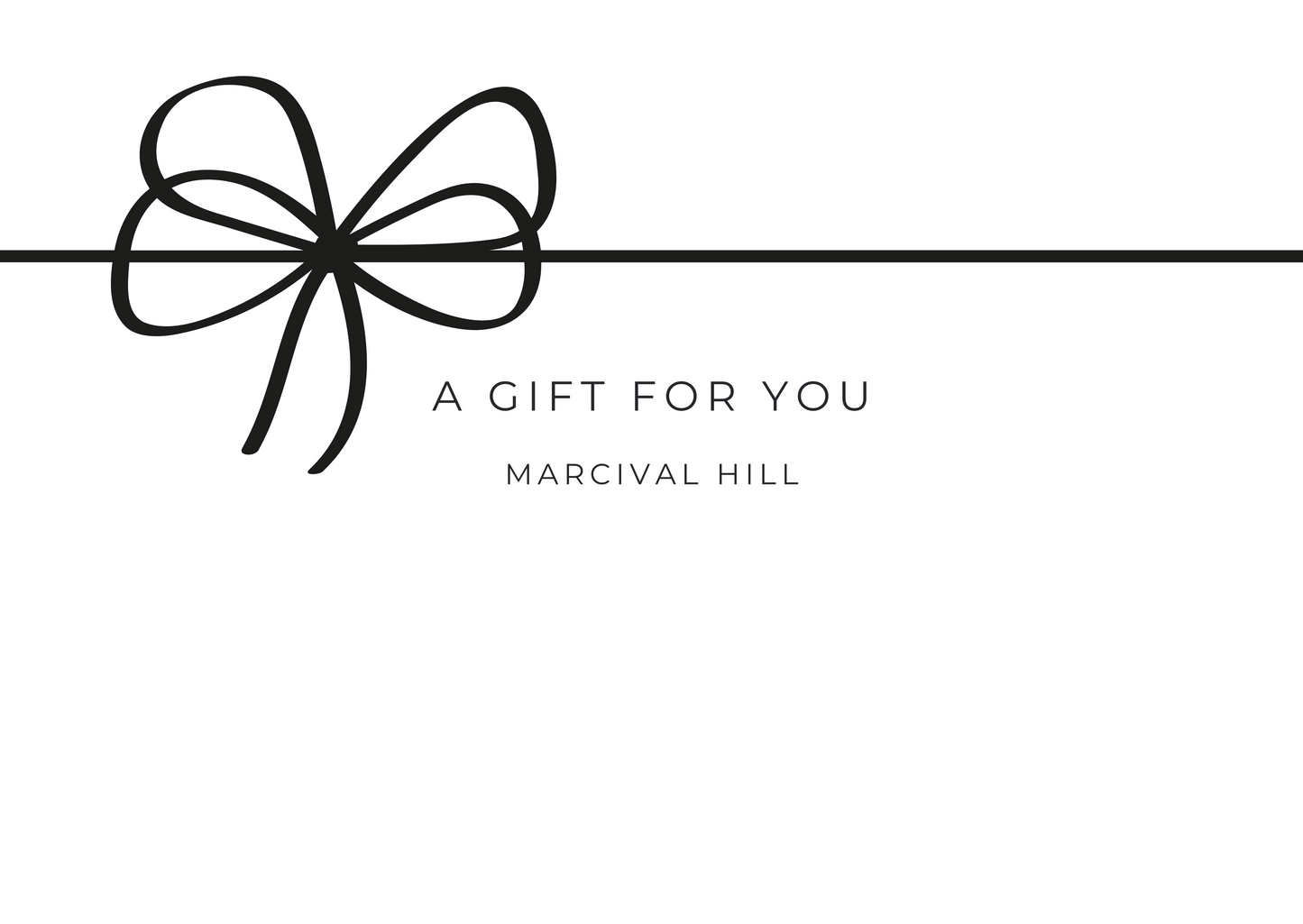 Marcival Hill-Geschenkkarte