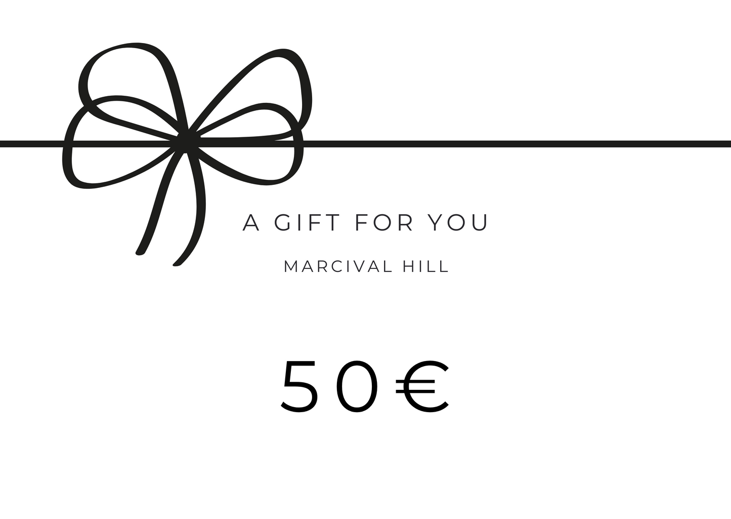 Marcival Hill-Geschenkkarte