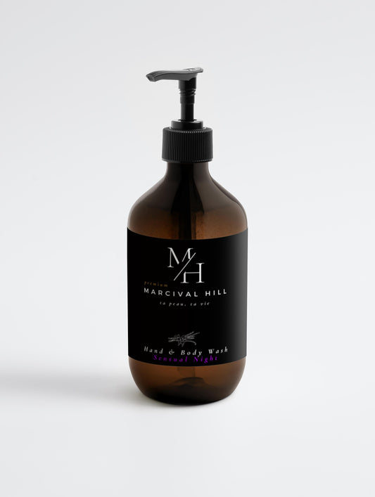 Marcival Hill Premium Body Wash: Sensual Night