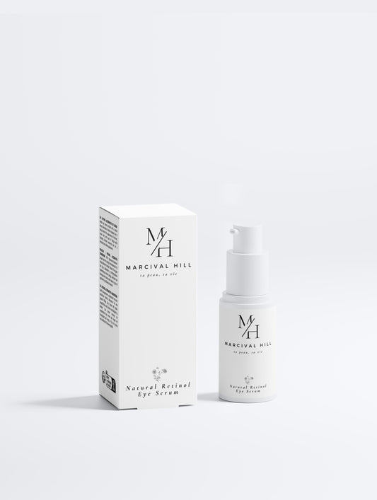 Marcival Hill Premium Natural Retinol Eye Serum (Plant Powered)